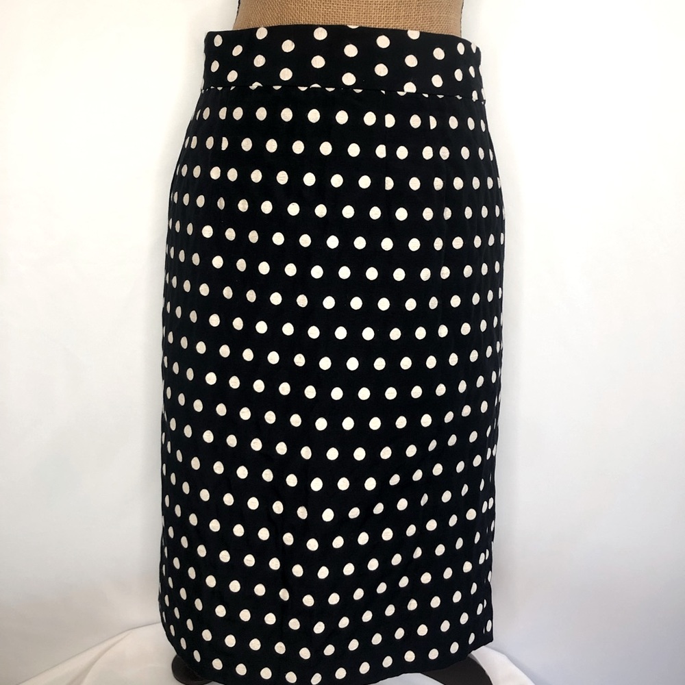 Banana Republic Dot Pencil Skirt 4